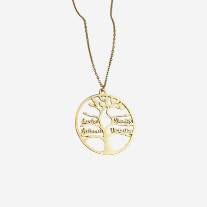 Tree of Life Necklace - Up to 13 names