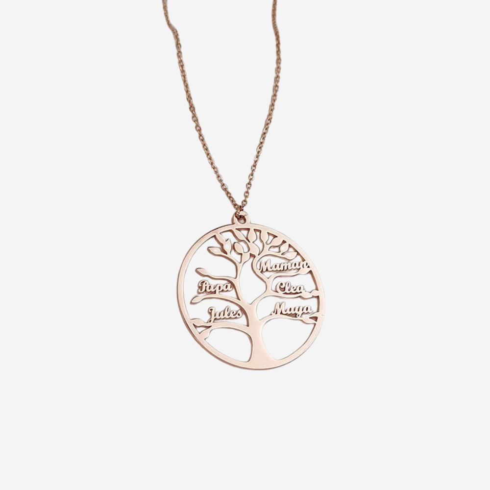 Tree of Life Necklace - Up to 13 names