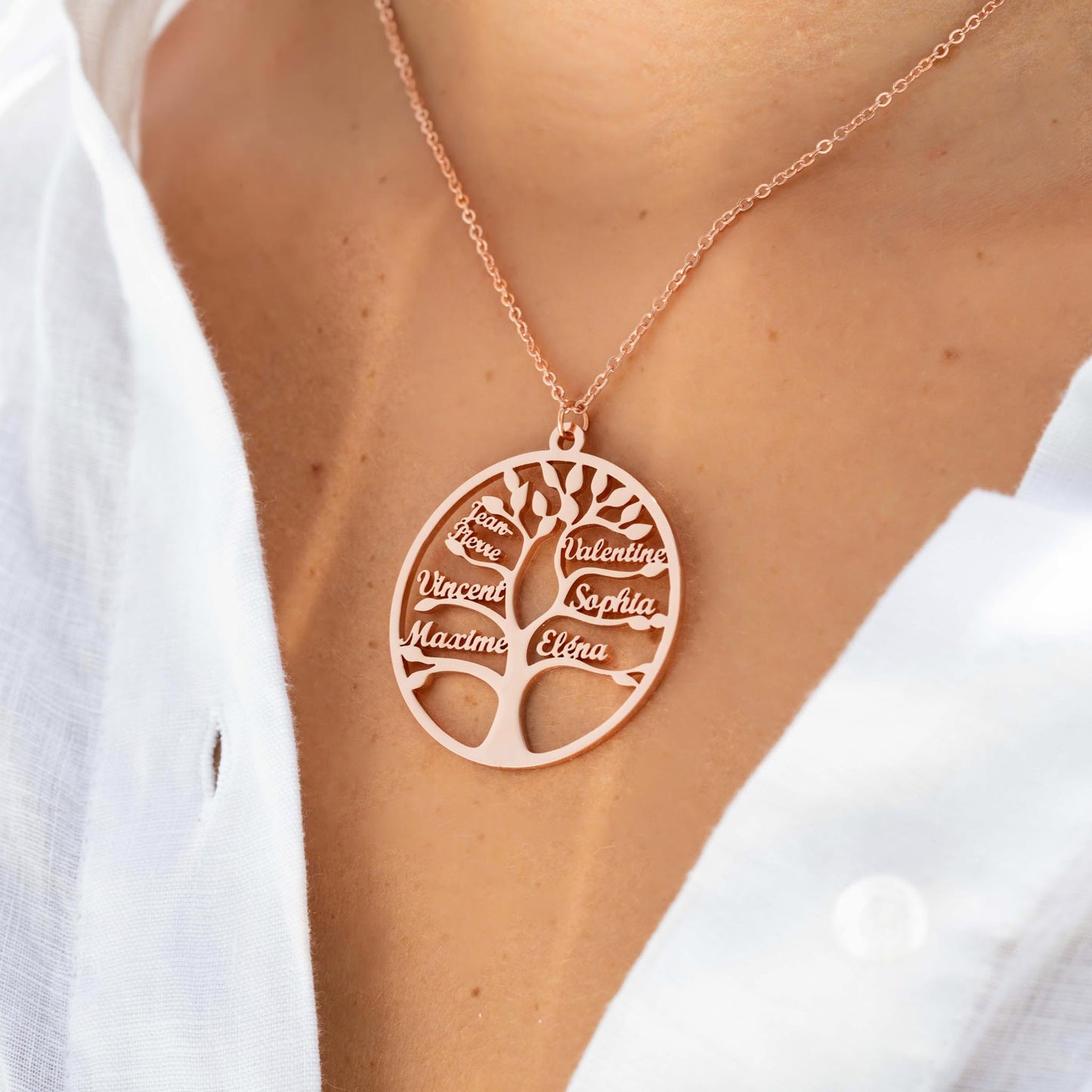 Tree of Life Necklace - Up to 13 names