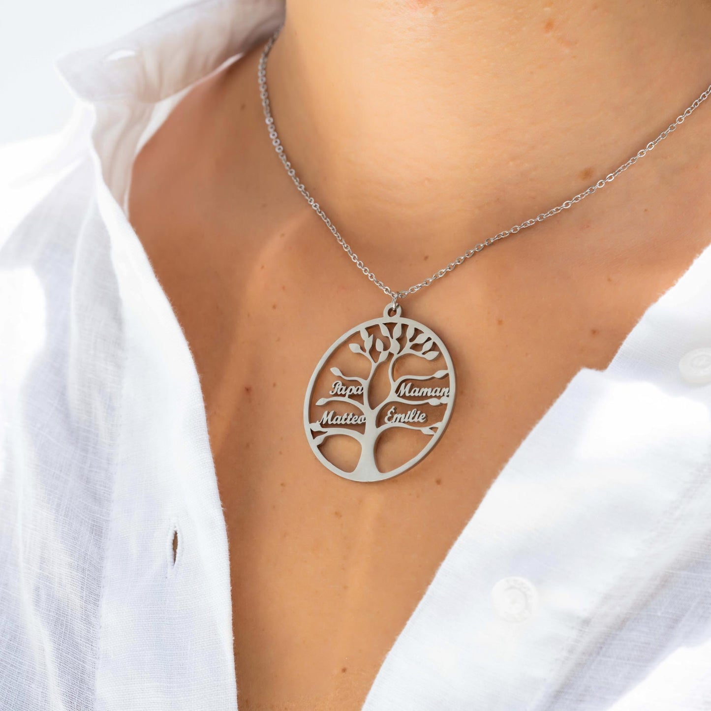 Tree of Life Necklace - Up to 13 names