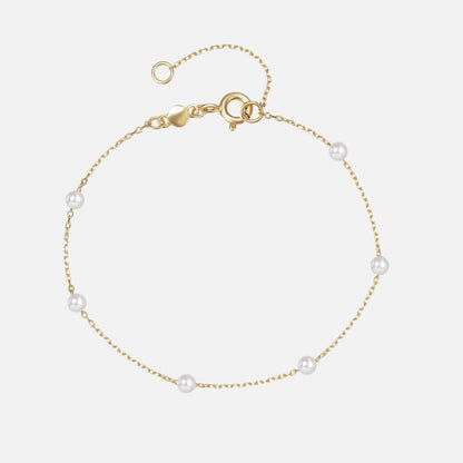 Six Pearl Bracelet