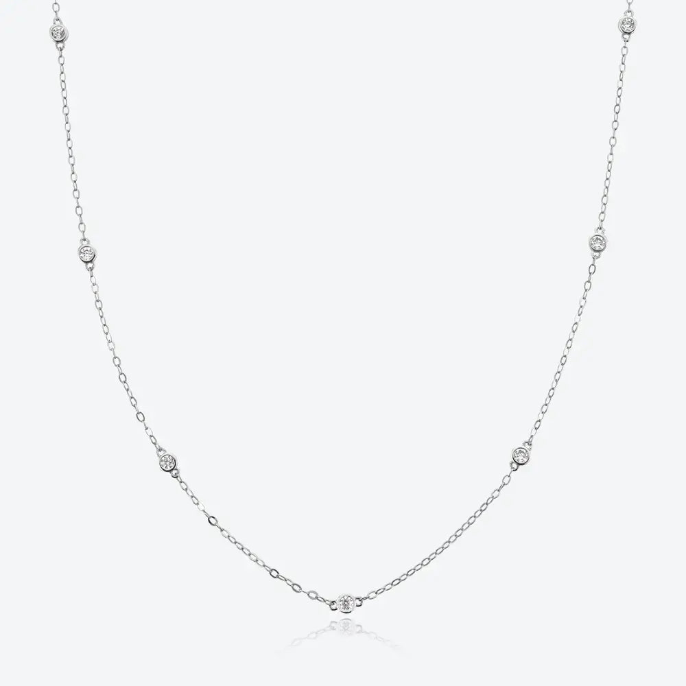 Seven Crystal Necklace