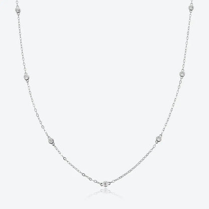 Seven Crystal Necklace